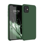 Husa pentru Apple iPhone 11, Silicon, Verde, 49724.80