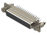 Conector D-Sub HD 44 pini, mamă, drept