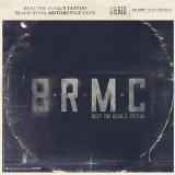 Beat The Devil&#039;s Tattoo - Clear with Black Splatter Vinyl | Black Rebel Motorcycle Club