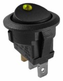 Intrerupator Auto 12V cu LED, 6A/250V, ON-OFF, 29x23mm