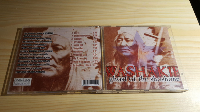 [CDA] Washakie - Ghost Of The Shoshone - cd audio