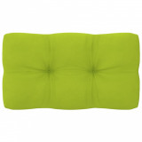 Pernă canapea din paleți, verde aprins, 70 x 40 x 12 cm