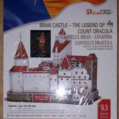 Puzzle 3D Castelul Bran 93 piese