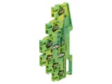 Terminal de &icirc;mbinare PHOENIX CONTACT 3036071, 31A, 5,2mm, șină ST, bornă cu arc galben-verde