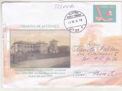 bnk ip Intreg postal 186/2000 - circulat - Craiova foto