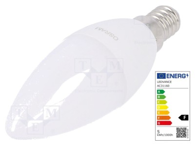 Lampă LED E14 6500K 470lm foto