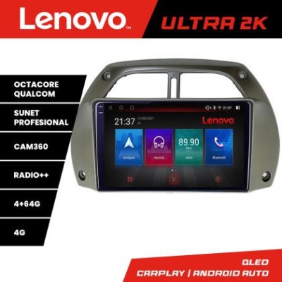 Navigatie Toyota Rav 4 2000-2004 Android radio gps internet 8 core QLED Qualcomm 4+64 360 Lenovo CarStore Technology foto