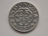 25 SEN 1957 INDONEZIA, Asia