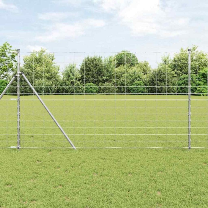 &Icirc;mprejmuire de c&acirc;mp 1.4x25 m Oțel galvanizat