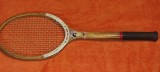 racheta tenis camp din lemn vintage muzeu panoplie colectie DUNLOP MAXPLY FORT