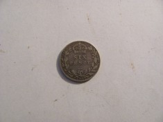 CY - 6 pence 1900 Marea Britanie / superba foto