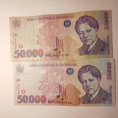 Di.104. Bancnota 50 000 lei 1996 circulata