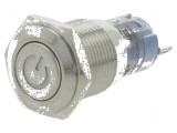 Comutator anti-vandalism Poz 2 SPDT 0,5A/220VAC 1A/24VDC