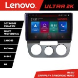 Navigatie VW Golf 5 2004-2010 clima manuala Android radio gps internet 8 core QLED Qualcomm 4+64 360 Lenovo CarStore Technology