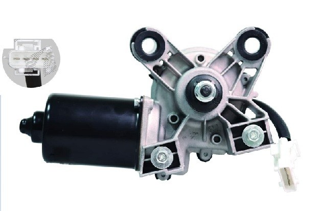 Motoras stergator parbriz Saab 9.3 (Ys3f), 09.2002-09.2007; 9-3 (Ys3f), 07.2007-, fata