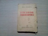 ROSTUL SI DESTINUL BURGHEZIEI ROMANESTI - Mihail Manoilescu - Editura Cugetarea, 1942, 444 p.