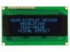 Afișaj OLED Alfanumeric 20x4 Albastru 98x60mm