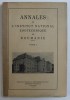 ANNALES DE L &#039; INSTITUT NATIONAL ZOOTECHNIQUE DE ROUMANIE , TOME I , 1932