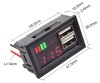 Indicator stare nivel baterie auto 12V + 2x USB