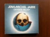 Jean michel jarre oxygene trilogy 3 cd triplu disc muzica electronica synth pop ambientala VG++, Columbia