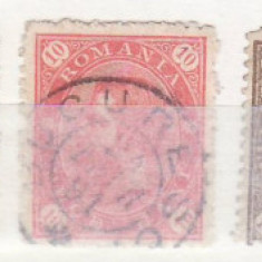 Romania 1890\91 cifra an 4 colturi ( 1 )