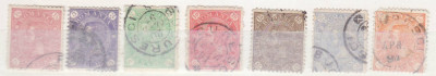 Romania 1890\91 cifra an 4 colturi ( 1 ) foto
