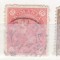 Romania 1890\91 cifra an 4 colturi ( 1 )