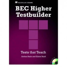 BEC Higher Testbuilder with Answer Key and Audio CDs | Elaine Boyd, Anthea Bazin