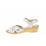 Sandale Dama Piele Naturala GKR Ciucaleti, Platforma 4cm, Lucrate Manual, Marimi 36-41