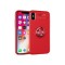 HUSA CAPAC SILICON CU INEL ROTATIV, IPHONE 7 / 8, AUTOFOCUS, ROSU BULK