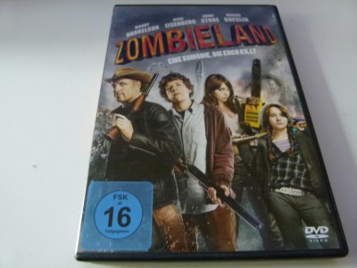 Zombieland, dvd foto