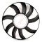 Elice ventilator Audi 100, 12.1990-06.1994, motor 2.2; 2.3; 2.8, benzina, 2.4 D; 2.5 Tdi diesel; cv manuala/automata, cu/fara AC, 9 palete, 360 mm