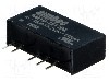 Convertor de tensiune, DC-DC, intrare 10,8...13,2V DC, iesire 12V DC, putere 1W, AIMTEC - AM1D-1212DZ