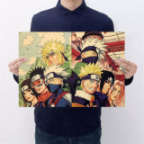 Poster naruto anime cartonat