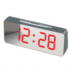 Ceas digital VST-783, display oglinda, alarma, buton Snooze foto