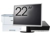 Pachet Calculator Second Hand HP EliteDesk 800 G5 SFF, Intel Core i5-9500 3.00-4.40GHz, 8GB DDR4, 256GB SSD + Monitor 22&amp;quot; &amp; Imprimanta Brother HL