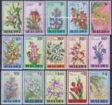 Timbre cu orhidee din Malawi