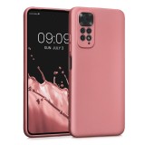 Husa Kwmobile pentru Xiaomi Redmi Note 11/Redmi Note 11s, Silicon, Roz, 58651.31, Carcasa