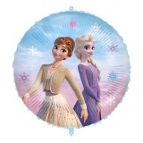 Balon Folie, Frozen 2, 46 cm, Albastru, Roz, Set 1 Bucată, Oem