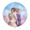 Balon Folie, Frozen 2, 46 cm, Albastru, Roz, Set 1 Bucată