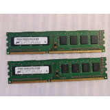 Memorie RAM desktop Micron 2GB PC3-10600 DDR3-1333MHz non-ECC Unbuffered