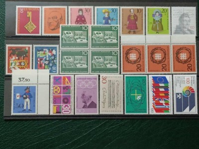 Lot timbre Germania, in folder foto