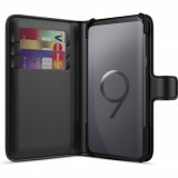 Husa Telefon Wallet Case Samsung Galaxy S9 g960 Black BeHello