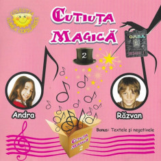 CD Andra Gogan și Răzvan Gogan - Cutiuța Magică 2, original
