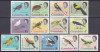 DB1 Fauna Pasari Gambia 1963 12 v. MH ( urme sarniera ) 1 v. 1 Lira MNH 2 poze, Nestampilat