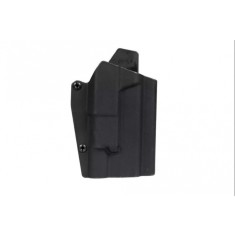 Composite Holster for G17 Replicas with Tactical Flashlight &ndash; Black [