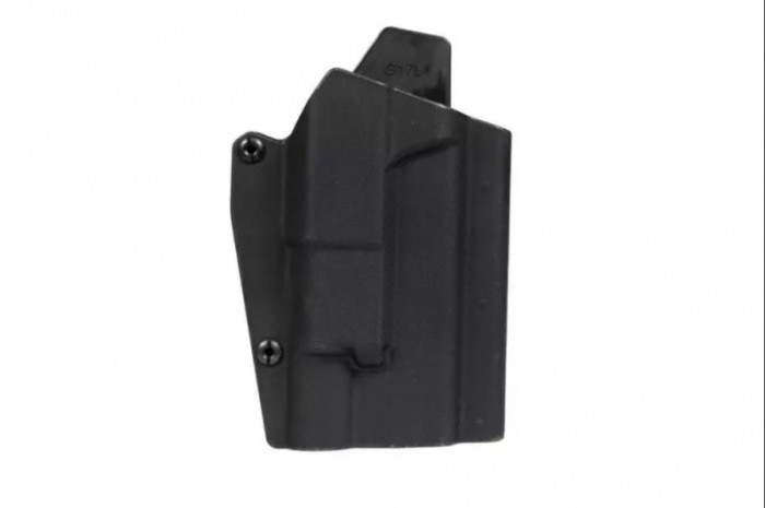 Composite Holster for G17 Replicas with Tactical Flashlight &ndash; Black [
