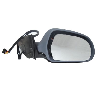 Oglinda exterioara Skoda Superb (3T) 06.2008-06.2013, Partea Dreapta Albastra Convex Electrica Cu Incalzire, cu semnalizare, cu 13 pini, cu pliere, c foto