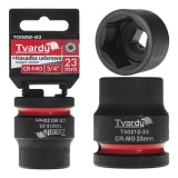 Cheie tubulara de impact in 6 puncte, 3 / 4&quot;, 23 mm, Tvardy T00212-23