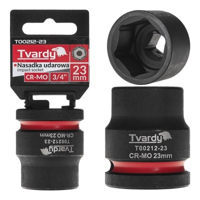 Cheie tubulara de impact in 6 puncte, 3 / 4&amp;quot;, 23 mm, Tvardy T00212-23 foto